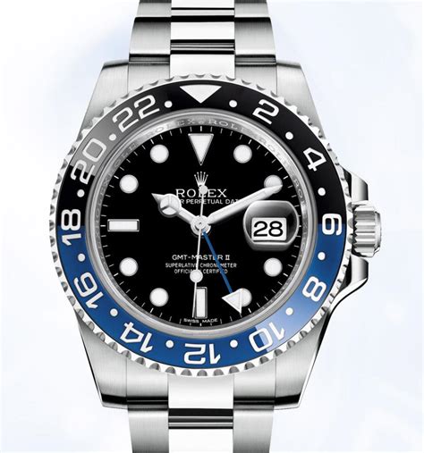 rolex gmt master ii ceramic blue black|rolex gmt black bezel.